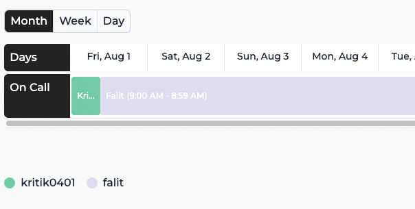 Pagerly escalation and on-call in Slack