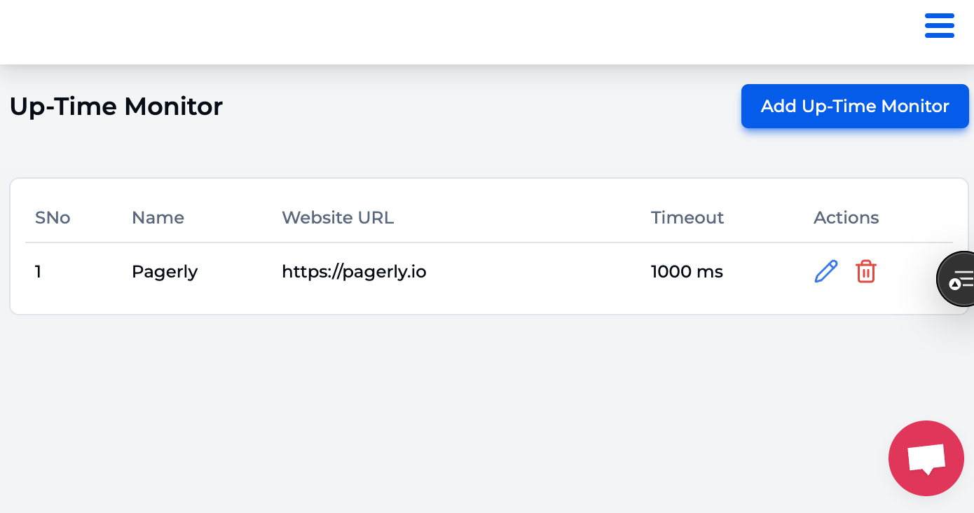 Uptime Monitor - screenshot 1
